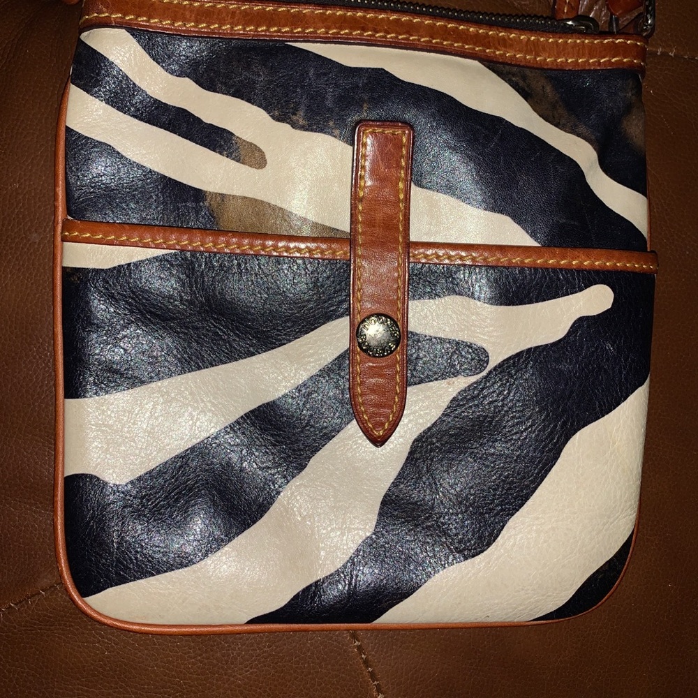 Dooney & Bourke zebra print crossbody